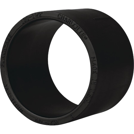 Charlotte Pipe And Foundry 4 No Stop Hub x Hub Repair ABS Coupling ABS 00130  1200HA